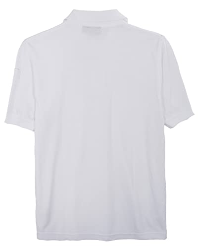 Akwa Men's Short Sleeve Cotton Pique Tactical Polo Made in USA