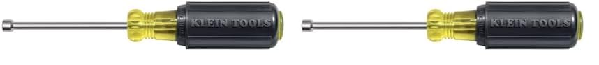 Klein Tools 630-3/8M 3/8-Inch Magnetic Tip Nut Driver with 3-Inch Hollow Shank, Made in USA