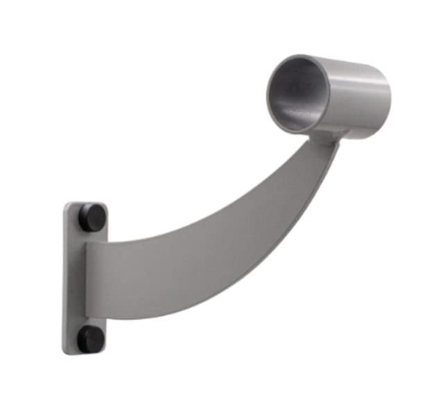 Vita Vibe Collared Ballet Barre Mounting Bracket - WB15 - USA Made (Black)