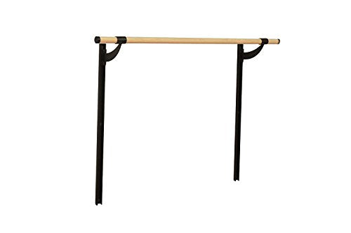 VITA Barre Wall-Mounted Ballet Barre, Wood | Adjustable Height, Made in USA, Home, Studio or Gym Exercise Equipment for Kids & Adults | Dance, Fitness, Pilates