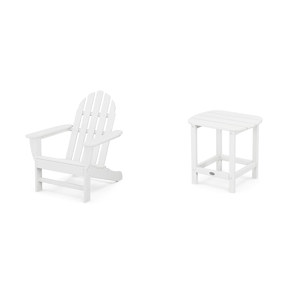 POLYWOOD AD4030PB Classic Outdoor Adirondack Chair, Pacific Blue