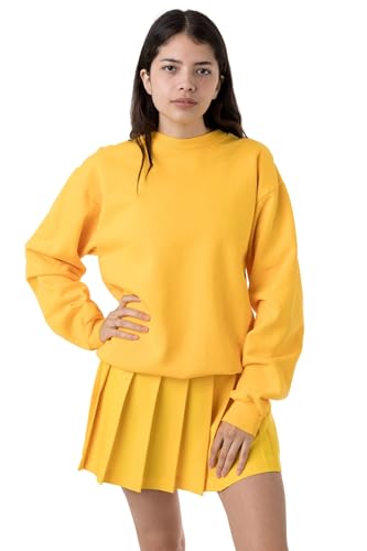 Los Angeles Apparel Heavy Fleece Crewneck Sweater (Garment Dye 2)