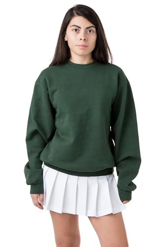 Los Angeles Apparel Heavy Fleece Crewneck Sweater (Garment Dye 2)