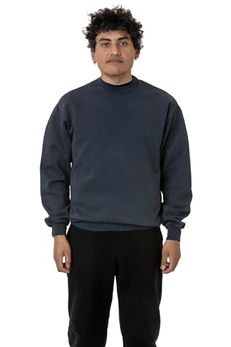 Los Angeles Apparel Heavy Fleece Crewneck Sweater (Garment Dye 2)