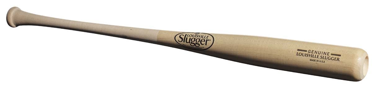 Louisville Slugger Genuine Mix Unfinished Natural Clear Baseball Bat