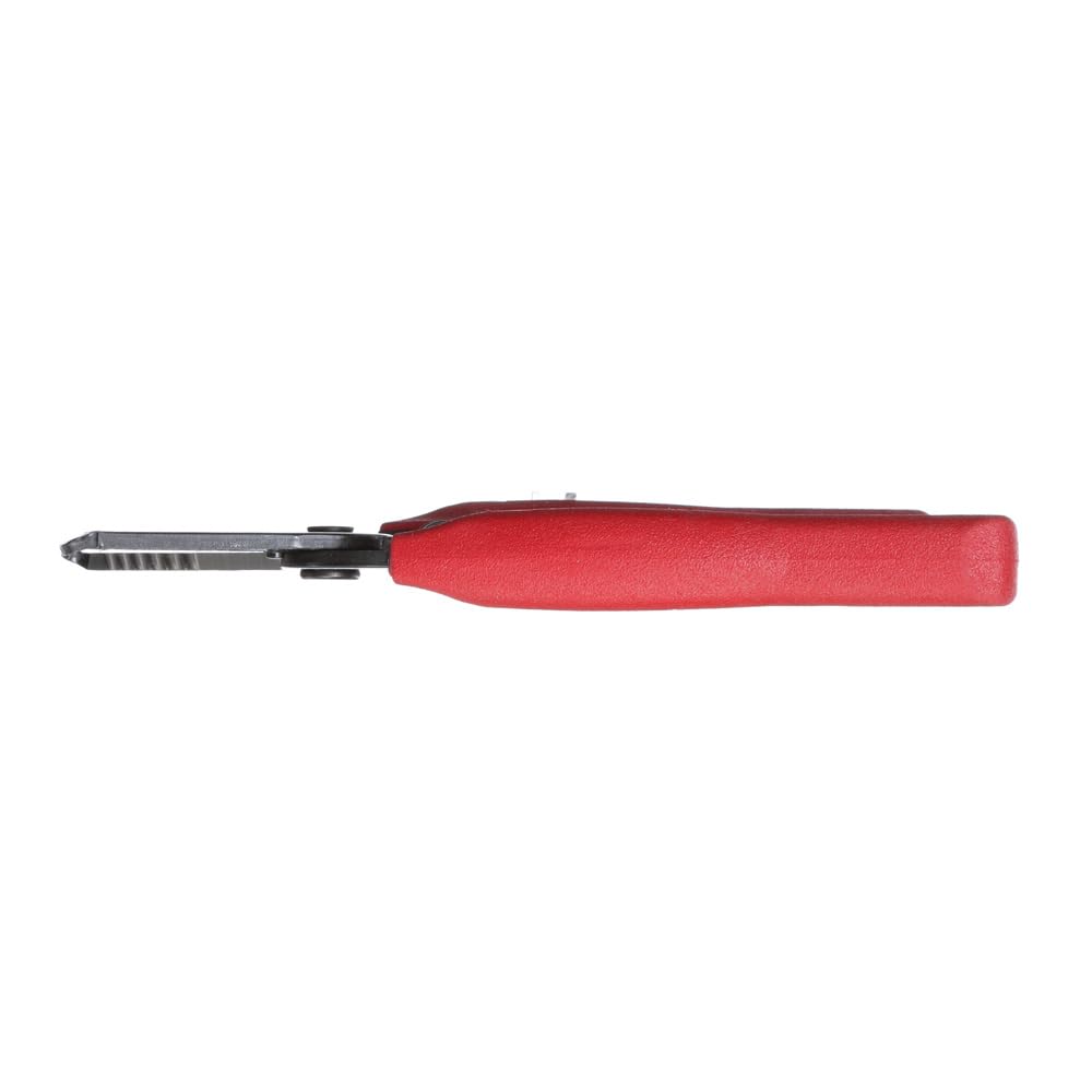 Klein Tools 11046 Wire Stripper, Wire Cutter for 16-26 AWG Stranded wire, Compact Nose with Precision-ground Stripping Holes, Made in USA