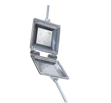 C. Palmer Aluminum Campfire Cooking Sandwich Maker, Long Handle Mountain Pie Maker, Made in America