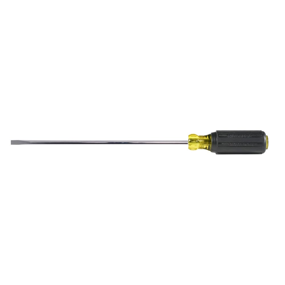 Klein Tools 601-8 3/16-Inch Cabinet Tip Screwdriver, 8-Inch, Made in USA