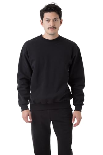 Los Angeles Apparel Heavy Fleece Crewneck Sweater (Piece Dye)