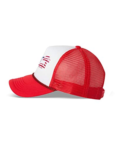 Awkward Styles American Flag Mama Hat 4th of July Party Patriotic Mama Hat Made in USA