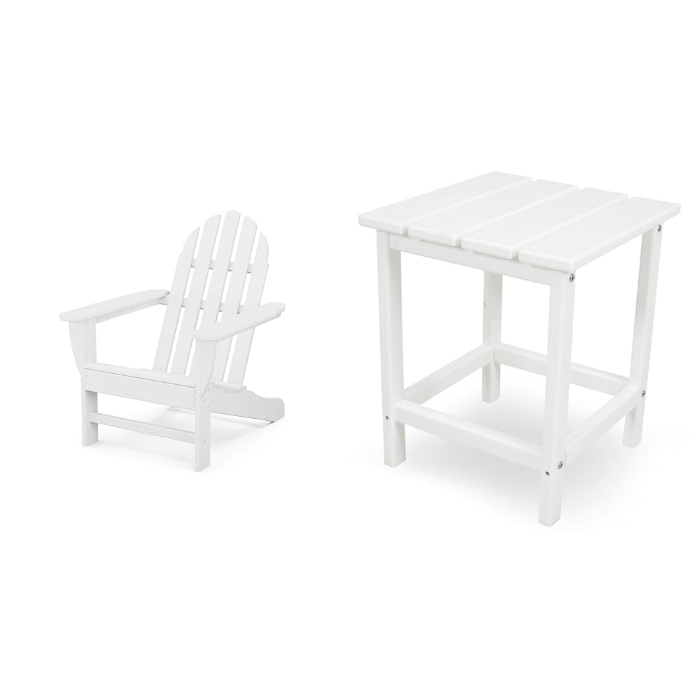 POLYWOOD AD4030PB Classic Outdoor Adirondack Chair, Pacific Blue