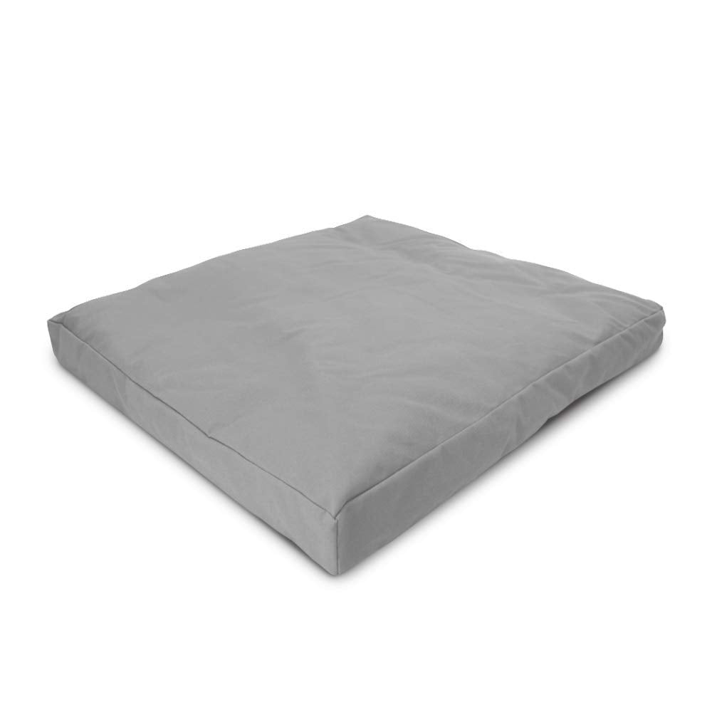 Bean's ZABUTON Meditation Cushions - Colorful Cotton Yoga Prayer Zen Kneeling Pad Base for Zafu Pillow - Medium & Large - Traditional Natural Recycled Cotton Fill - Floor Sitting Comfort - Made in USA