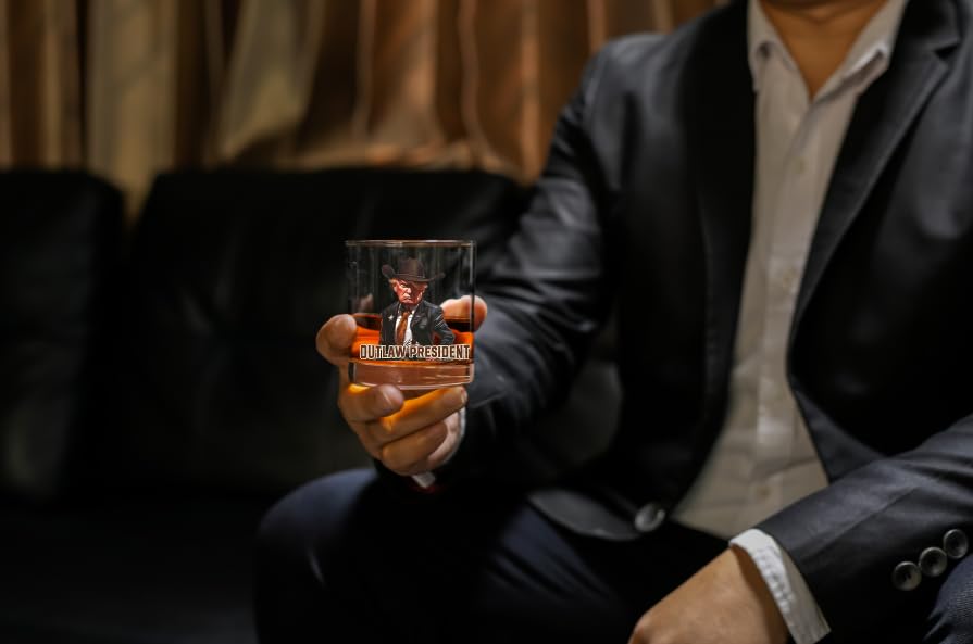 Rocks Glass Gift for Dad from Daughter, Son - Dad Gifts - Birthday Gifts for Dad - Dad Birthday Gift Ideas - Cool Gifts for Dad - Present for Dad 10oz Whiskey Bourbon Rocks Glass