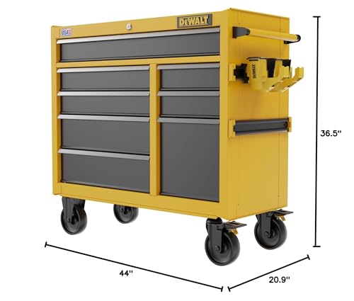DEWALT Tool Chest with 9 Drawers, 41 Inch, 100lb Drawer Capacity, DEWALT Workshop Storage System Compatible (DWST41092)