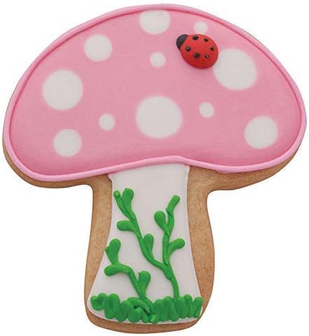 Mushroom Cookie Cutter 3.25" Made in USA by Ann Clark