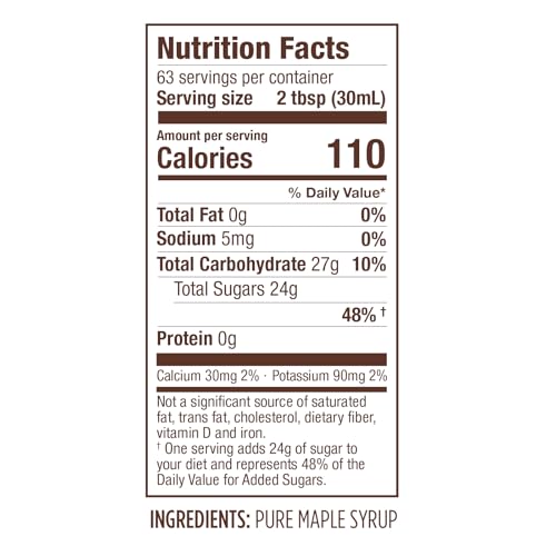 Butternut Mountain Farm Pure Vermont Maple Syrup, Organic, Grade A, Amber Rich, 12 oz, Easy Squeeze Bottle