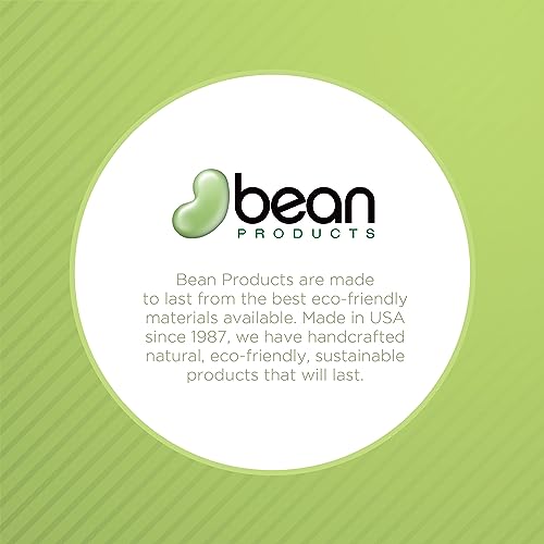 Bean Products Millet Pillow for Sleeping - Pillow Case Protector is 100% Organic Cotton Waterproof & Breathable - Fully Zipped Enclosure for Pillow Protection - Made in USA - Queen