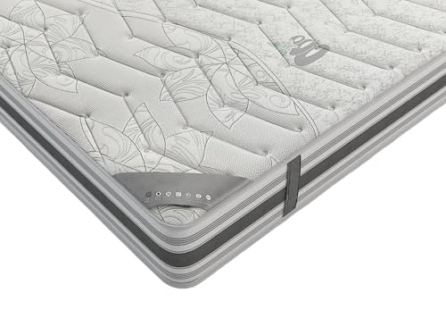 Ottomanson 9" Queen Mattress in a Box Made in USA, Medium-Firm Mattress, Hybrid Mattress Cool Improved Airflow with Edge to Edge Pocket Coil, Bed in A Box, Ottopedic
