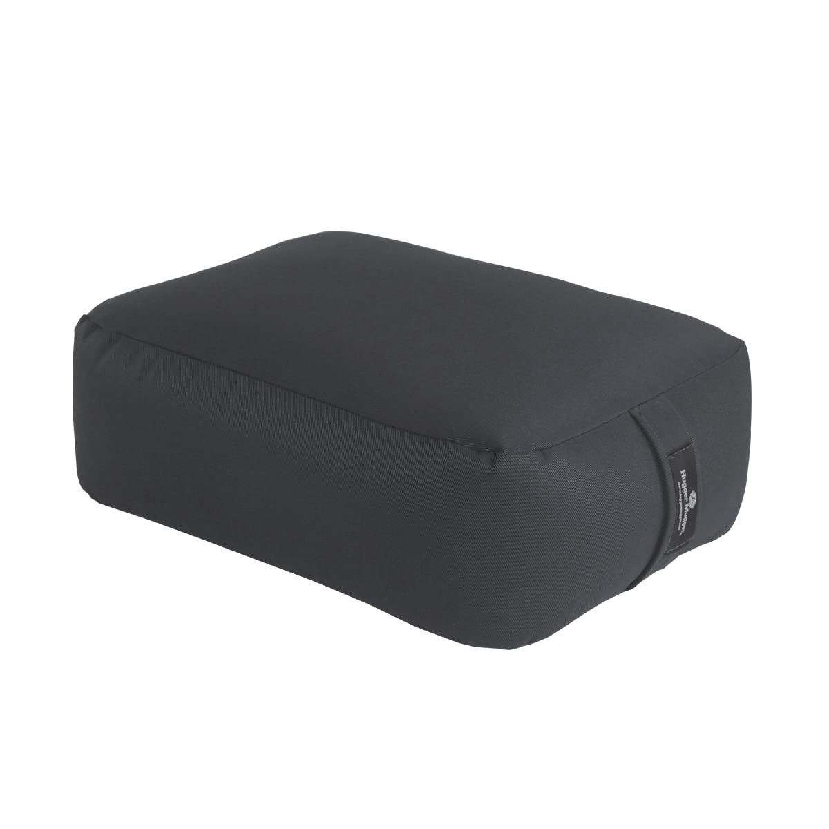 Hugger Mugger Zen Meditation Cushion - Wider Base, Use Horizontally or Vertically, Buckwheat Filled, Durable Fabric, Handmade in USA