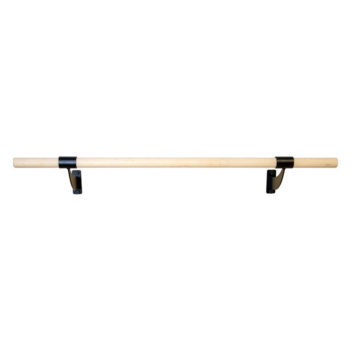 VITA Barre Wall-Mounted Single Ballet Barre, Classic WB15, Wood | Fixed Height, Made in USA, Home, Studio or Gym Exercise Equipment for Kids & Adults | Dance, Fitness, Pilates
