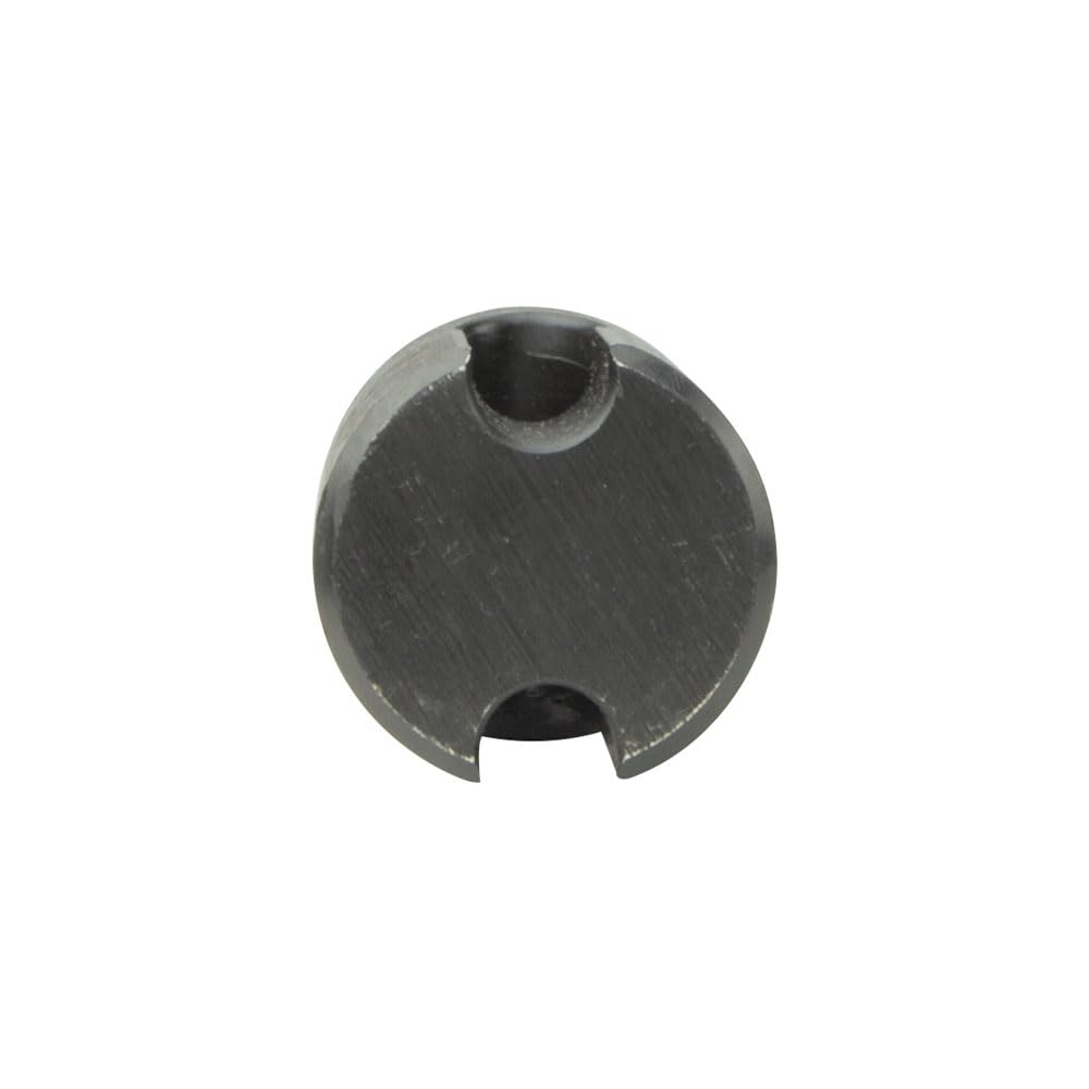 Klein Tools 3256TT Broad-Head Bull Pin, Made in USA, Forged, Heat-Treaded Steel With Black Finish and Tether Hole, 1-1/16-Inch