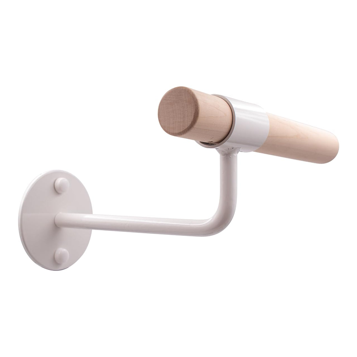 VITA Barre Wall-Mounted Single Ballet Barre, Cambre, Wood | Fixed Height, Made in USA, Home, Studio or Gym Exercise Equipment for Kids & Adults | Dance, Fitness, Pilates