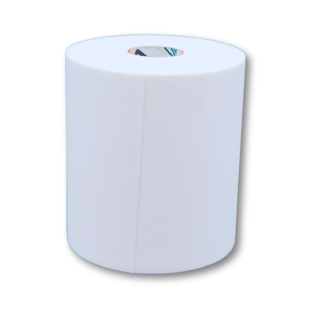 SHIELD Turf Tape Pro | Turf Tape Football - Waterproof, USA Made, 10 Yards, Extra Wide for arms, 4-Way Stretch Flexibility, White