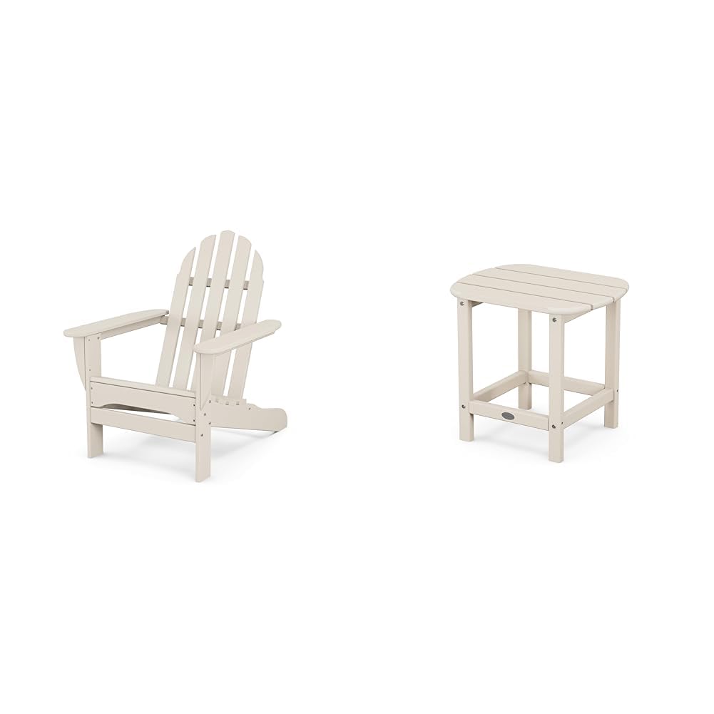 POLYWOOD AD4030PB Classic Outdoor Adirondack Chair, Pacific Blue