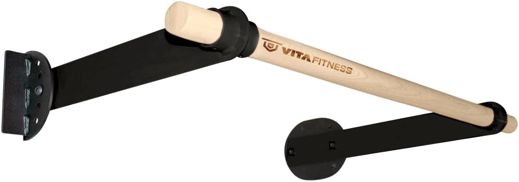Vita Vibe - USA Made - Stall Bar - Adjustable Pull Up Bar Attachment - (Works With CORE Series Stall Bars Only)