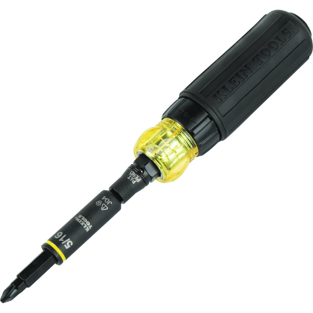 Klein Tools J215-8CR Multitool Pliers, Hybrid Multi Purpose Tool / Crimper, Wire Stripper, Bolt Shearing, Wire Grabbing, Twisting, Looping