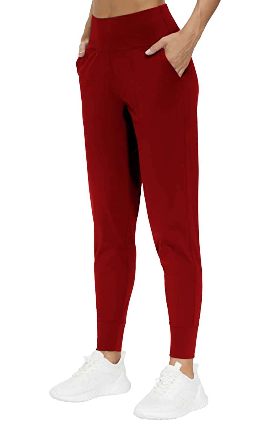 Sweet Hearts Jogger Pants for Women with Pockets- Buttery Soft Sweatpants Tapered Lounge Pant Made in USA