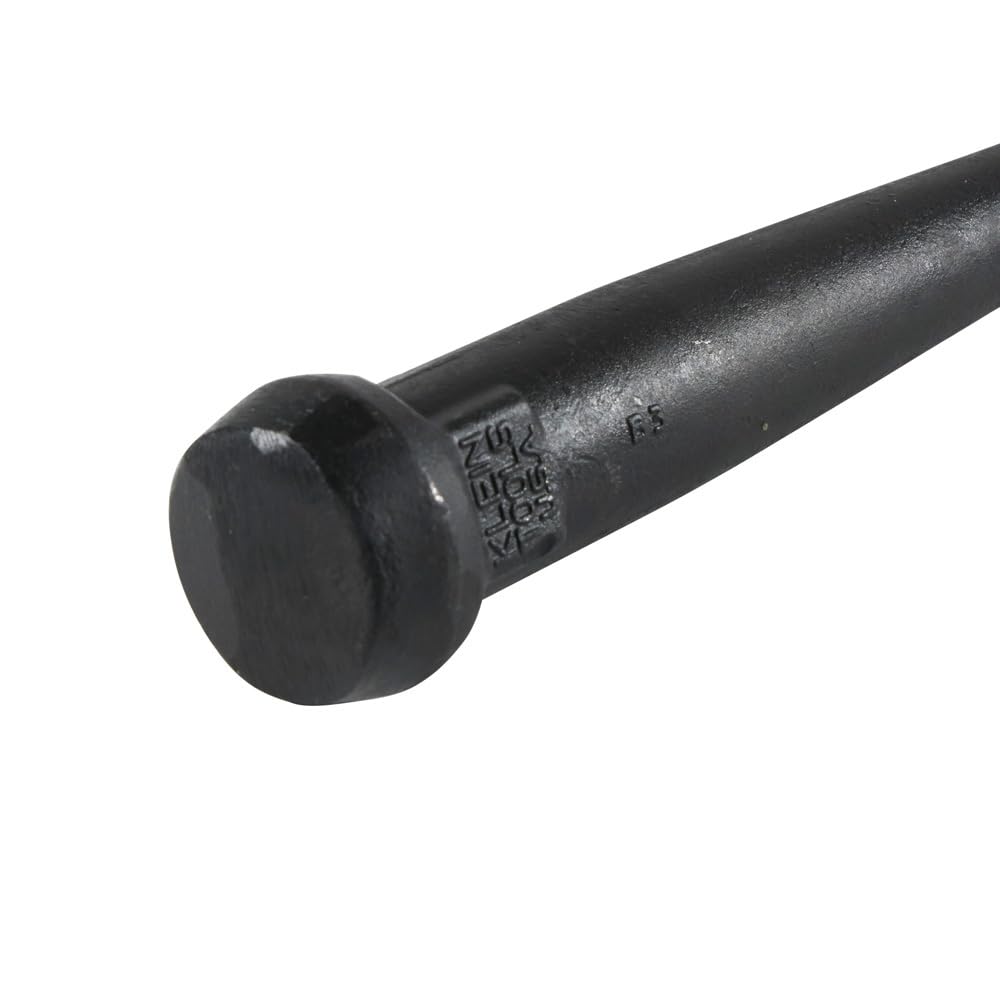Klein Tools 3255 Bull Pin, Made in USA, Broad Head Bull Pin Resists Corrosion and Mushrooming, Heat Treated Steel with Black Finish, 1-1/4-Inch