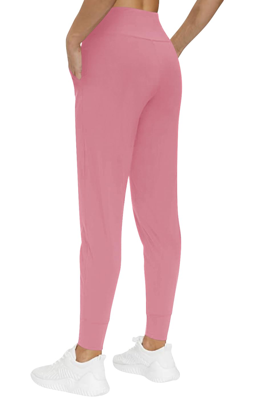 Sweet Hearts Jogger Pants for Women with Pockets- Buttery Soft Sweatpants Tapered Lounge Pant Made in USA