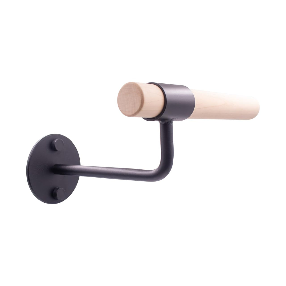 VITA Barre Wall-Mounted Single Ballet Barre, Cambre, Wood | Fixed Height, Made in USA, Home, Studio or Gym Exercise Equipment for Kids & Adults | Dance, Fitness, Pilates