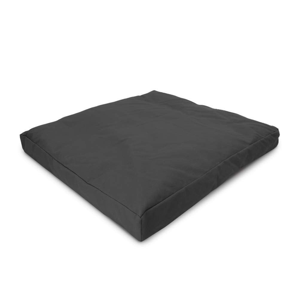 Bean's ZABUTON Meditation Cushions - Colorful Cotton Yoga Prayer Zen Kneeling Pad Base for Zafu Pillow - Medium & Large - Traditional Natural Recycled Cotton Fill - Floor Sitting Comfort - Made in USA