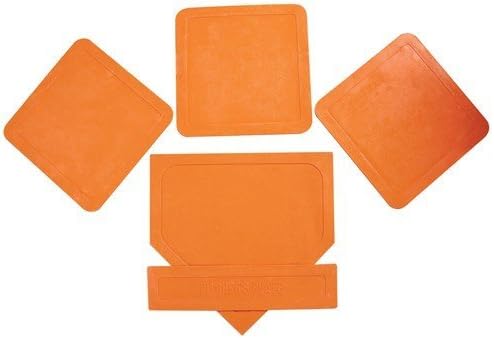 WIFFLE Ball 6 Baseballs Official Size - 6 Pack Ball 32" Bats 2 Pack, BSN Orange Throw Down Bases (5 Piece), Gift Set Bundle + Bonus NOIS Tissue Pack