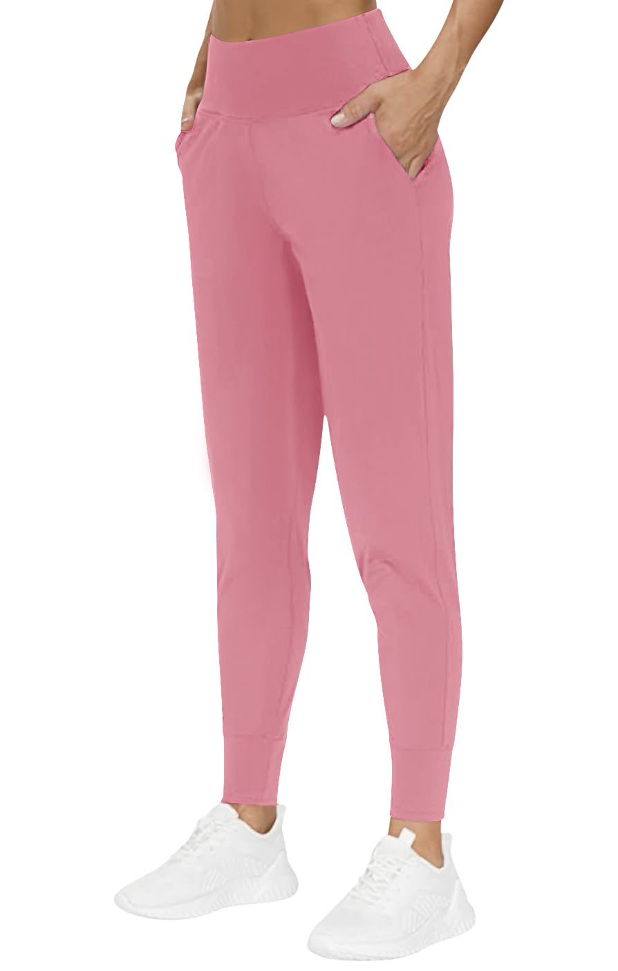 Sweet Hearts Jogger Pants for Women with Pockets- Buttery Soft Sweatpants Tapered Lounge Pant Made in USA