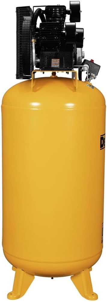Dewalt DXCM801.COM 4.7 HP 80 Gallon 155 Max PSI 16.1 SCFM @ 40 PSI 14.1 SCFM @ 90 PSI Single-Stage Oil-Lube Electric Portable Vertical Air Compressor