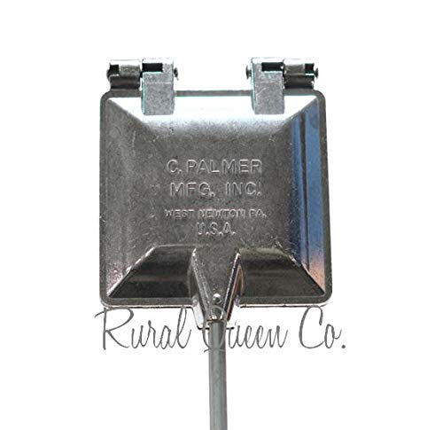 C. Palmer Aluminum Campfire Cooking Sandwich Maker, Long Handle Mountain Pie Maker, Made in America