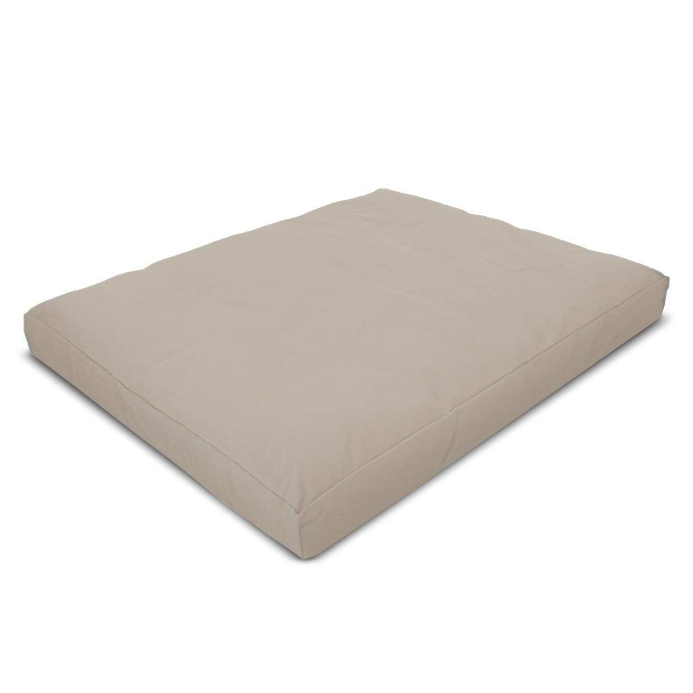 Bean's ZABUTON Meditation Cushions - Colorful Cotton Yoga Prayer Zen Kneeling Pad Base for Zafu Pillow - Medium & Large - Traditional Natural Recycled Cotton Fill - Floor Sitting Comfort - Made in USA