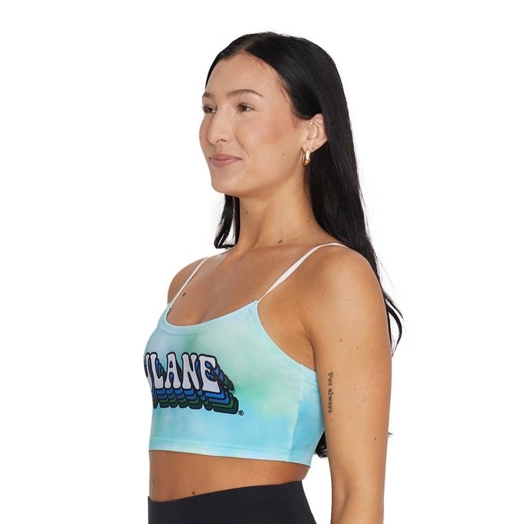 Lojobands Women's Tailgate Outfit College Spaghetti Tank Top Crop Top Made in USA One Size Fits Most