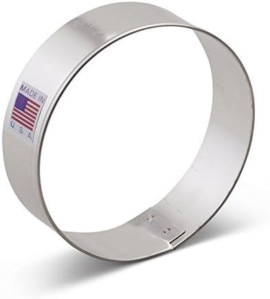 Biscuit Circle Cookie Cutter 3" Made in USA by Ann Clark