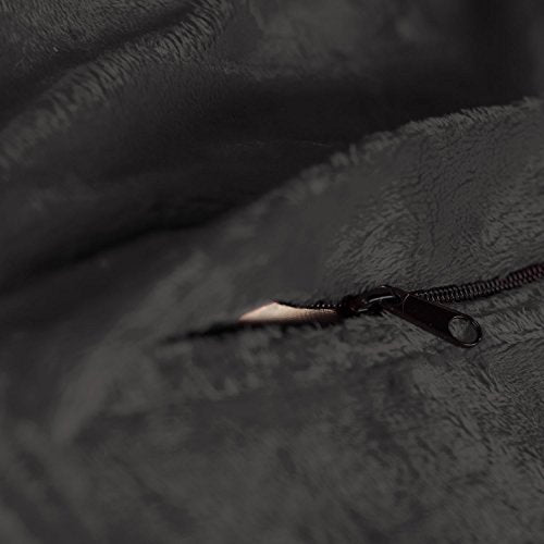 Chill Sack Bean Bag Chair: Giant 6' Memory Foam Furniture Bean Bag - Big Sofa with Soft Micro Fiber Cover, Charcoal