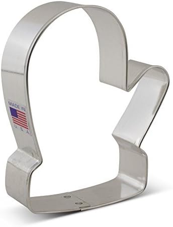 Winter Mitten Cookie Cutter 4" Made in USA by Ann Clark
