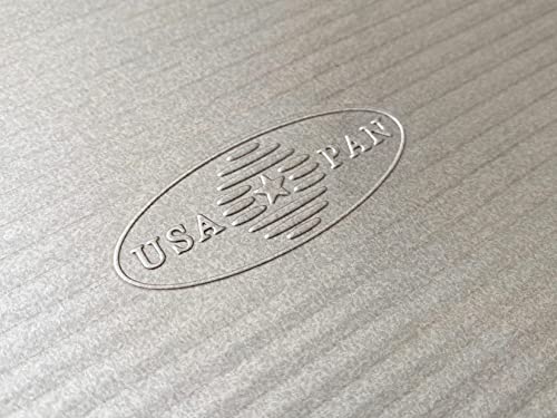USA Pan Bakeware Half Sheet Pan, Set of 2, Aluminized Steel