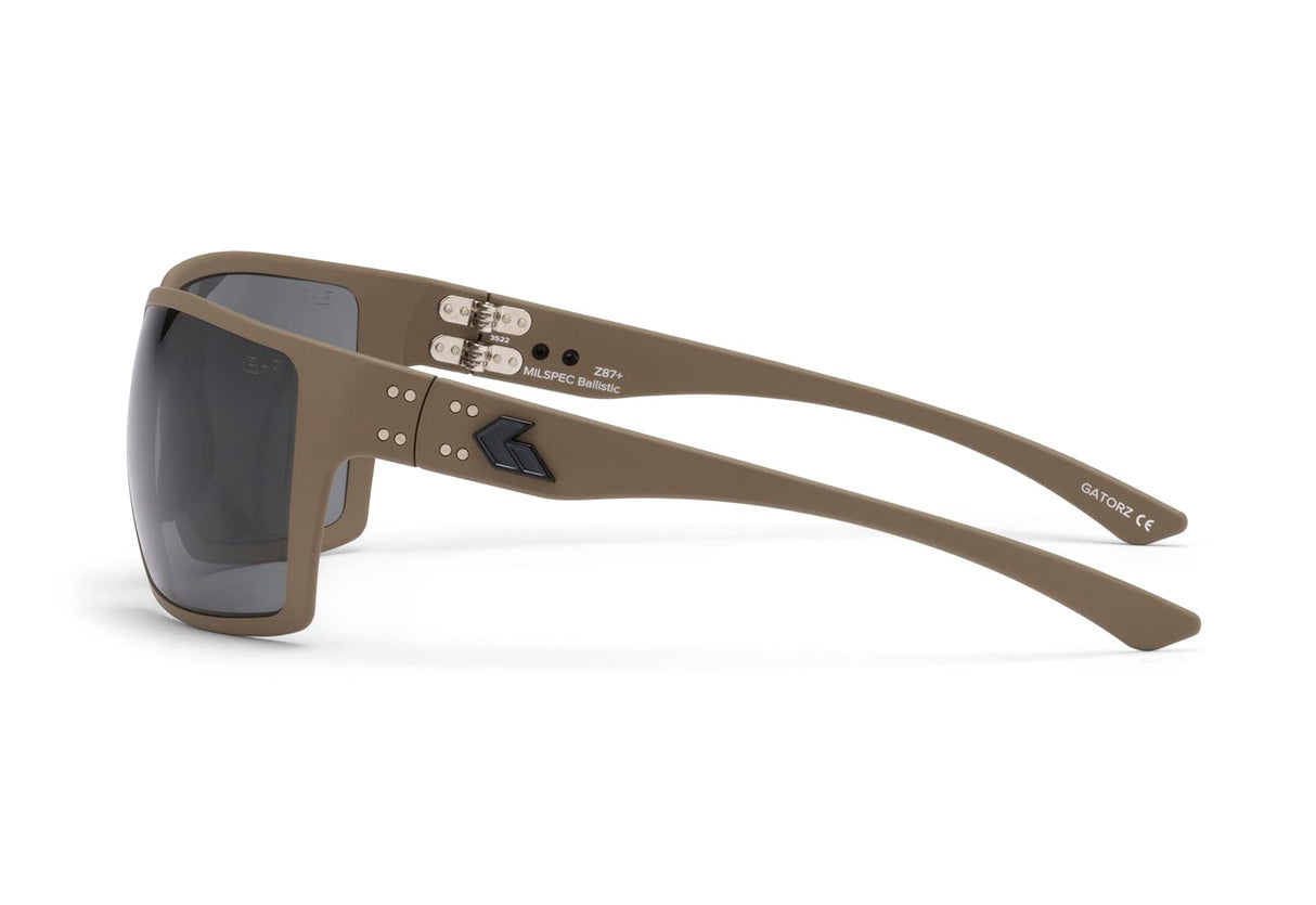Gatorz Marauder ANSI Z87+ MILSPEC Ballistic Sunglass - Made in the USA