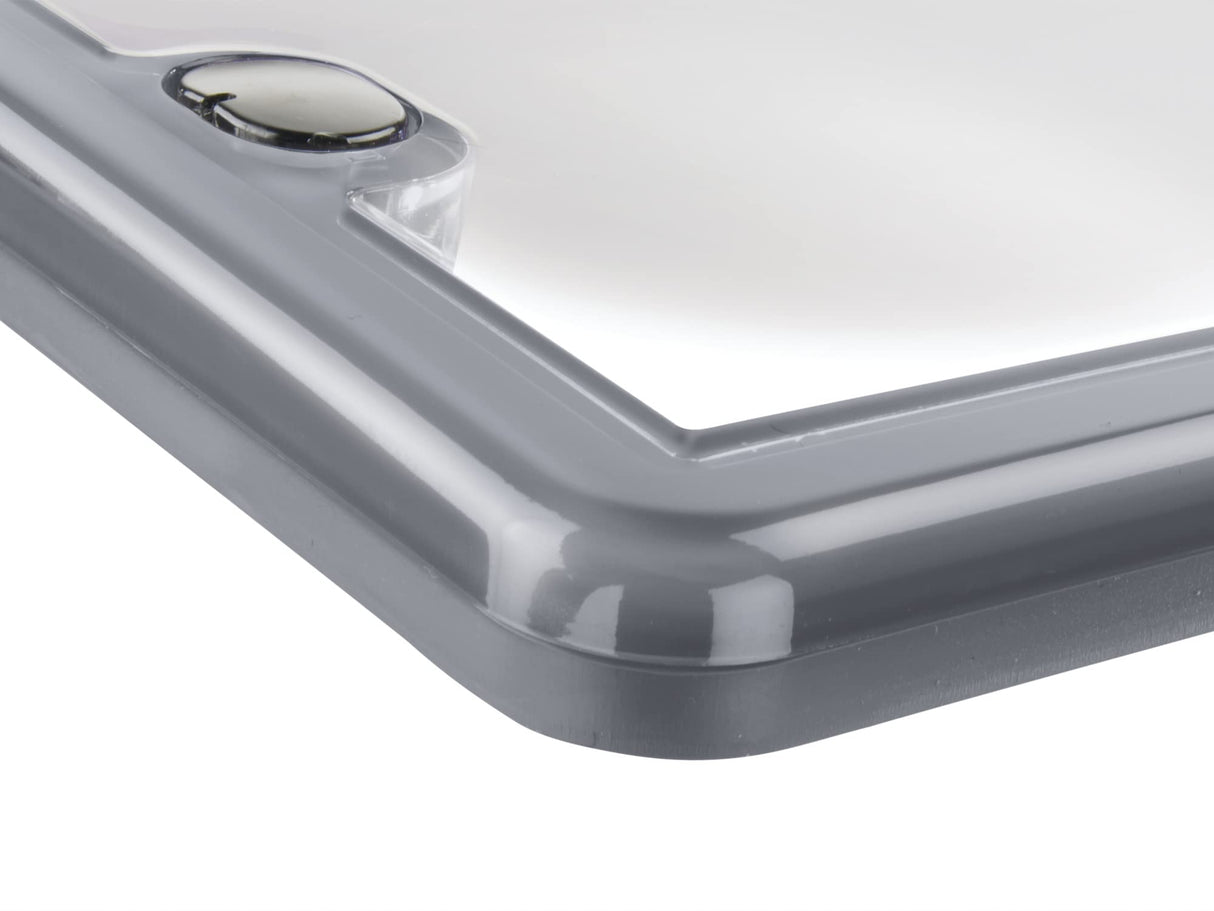 WeatherTech ClearCover License Plate Cover and Frame, Baby Blue