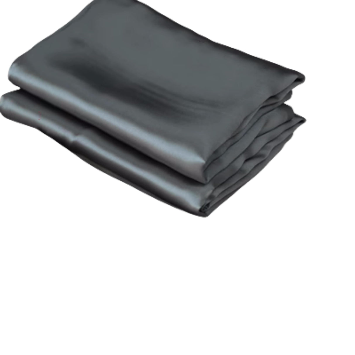 Silk Pillow Cases with Zipper Made in USA-Organic 19 Momme Mulberry Silk Pillowcase for Hair and Skin-6A Grade, Dark Grey, Anti Wrinkle, Anti Acne (Slate Grey 2 Pack, Queen 20''x30'')