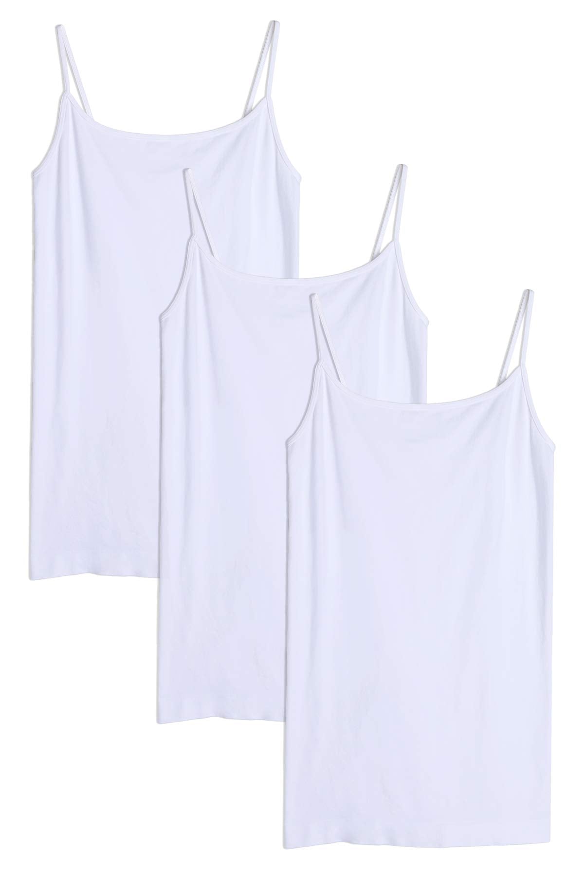 NIKIBIKI Women Seamless Basic Camisole, Made in U.S.A, One Size