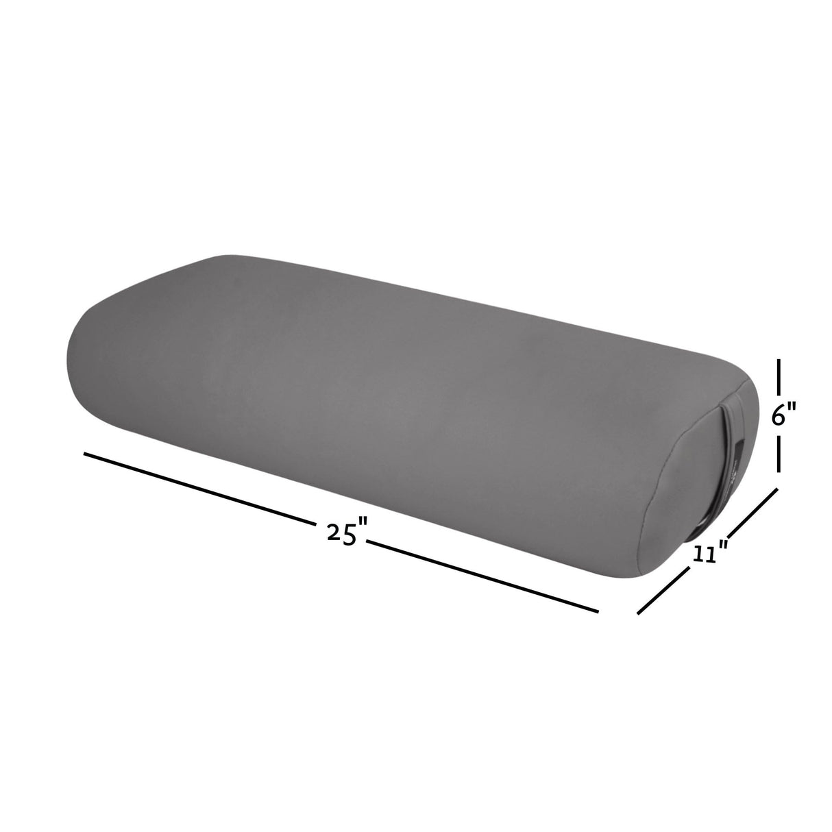 Hugger Mugger Standard Yoga Bolster - Firm, Supportive, Handmade, Durable